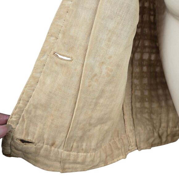 Vtg 60s I Magnin Bill Atkinson Glen of Michigan Twine Top Sz S Boho Cottagecore - Picture 10 of 16